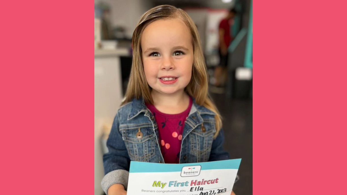 BeanersFunCuts's tweet photo. First haircut photos have a special place in our hearts! We are so grateful for you sharing this experience with us! 😍

📸: @beaners_westsprings https://t.co/3L9ApiP7pm