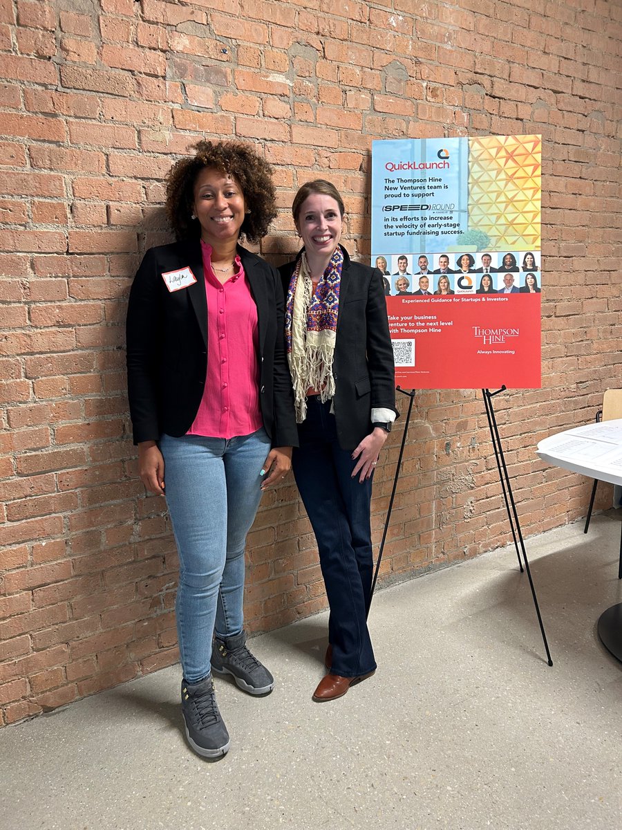 ThompsonHine's tweet photo. Thompson Hine LLP sponsored the @P33Chicago Product-Led Growth Happy Hour for Speed Round founders. New Venture attorneys Layla Lumpkin and Aisling O'Laoire represented the firm and our practice.
#Techicago #NewVentures #Startups https://t.co/2ahgG5zXLj
