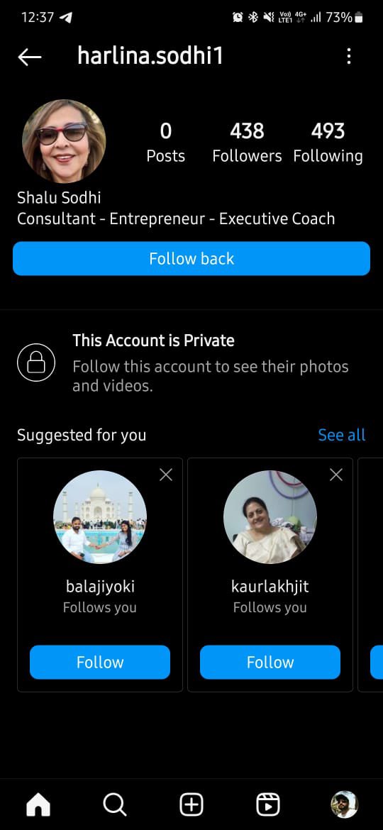 Hi everyone. Beware Someone is impersonating as me on Instagram & Whatsapp and sending messages. Please block & report. I have alerted #Instagram #LinkedIn #Whatsapp & #Facebook