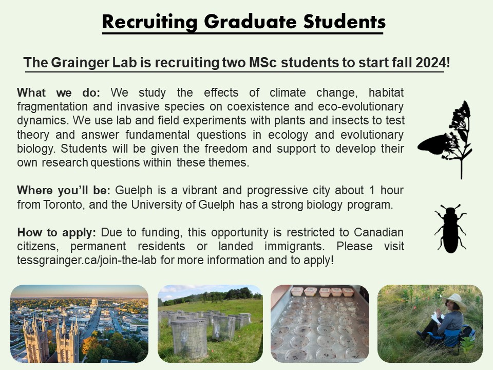 Recruiting graduate students for 2024 as I start my brand new lab! Please retweet - I think I'm pretty good to work with😏. Note: it pains me to restrict this opportunity to Canadians but I think it's only fair to be fully transparent about who has a shot.