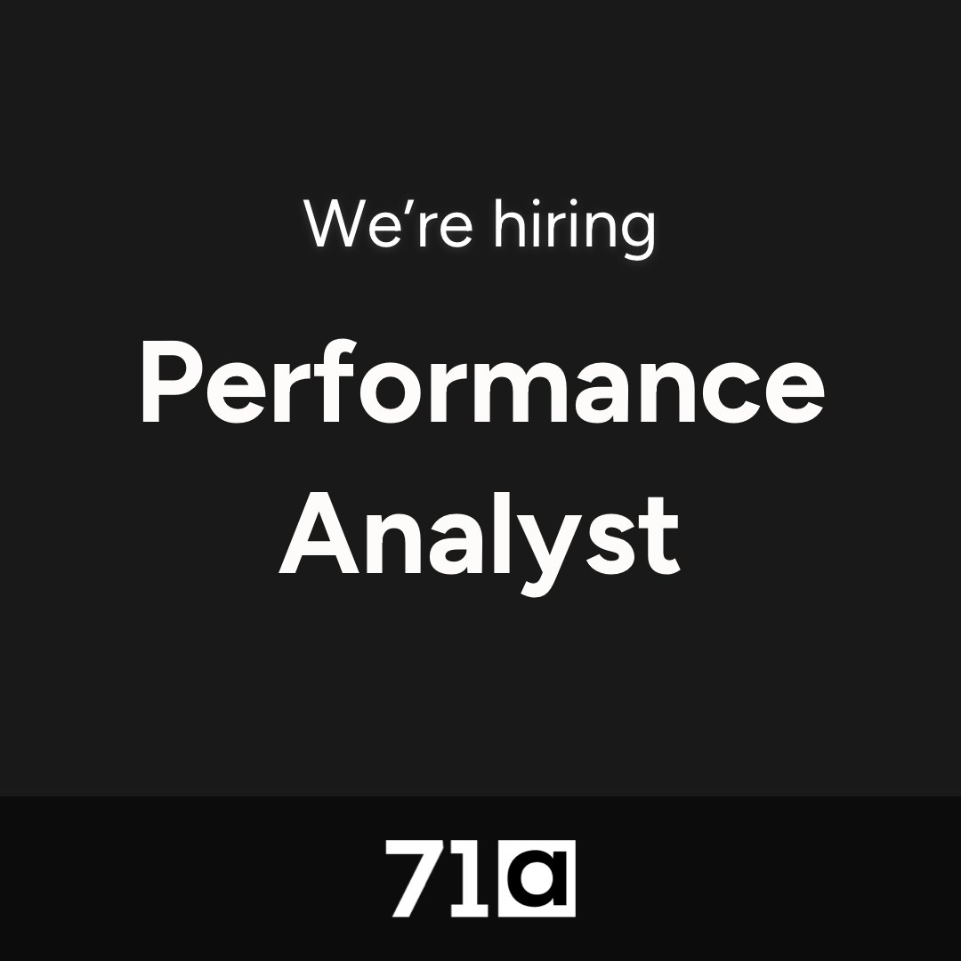 We're currently seeking a Performance Analyst to join our growing team. 📈

For more information and to apply: lnkd.in/edXgbVU2

#recruitment #jobs #techjobs #performanceanalyst