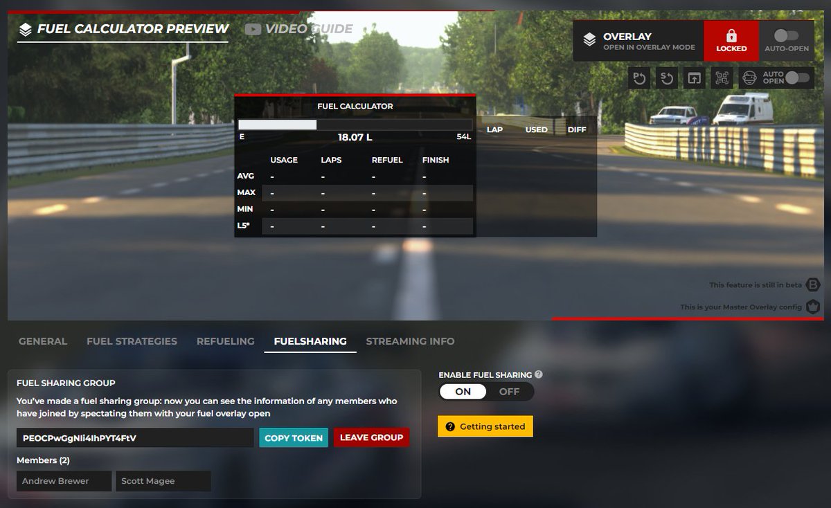 Fuel sharing feature is here!
For endurance races or simply for spotting  your mates!

Usage is very simple:
- create a group or join to one
- open a session you both joined
- spectate your friend 

Download: racelab.app

#racelabapps #simracing #eSports