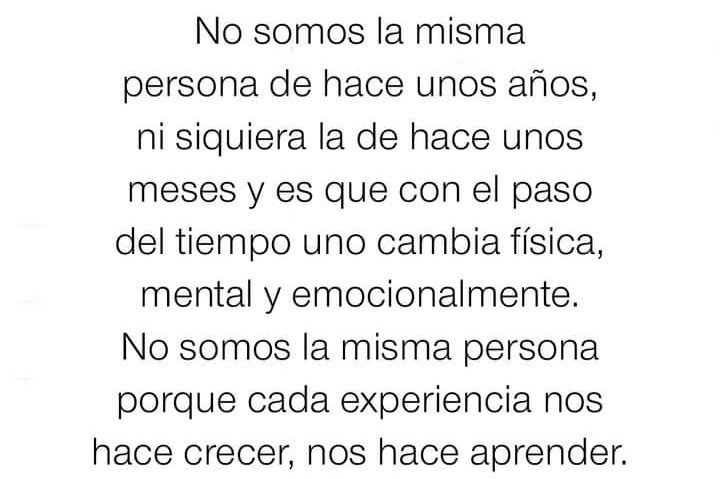 Motivosentuvida's tweet photo. No somos la misma persona, cada experiencia, nos hacer crecer y nos hace aprender! 🙏 https://t.co/BpR7k8w8fE