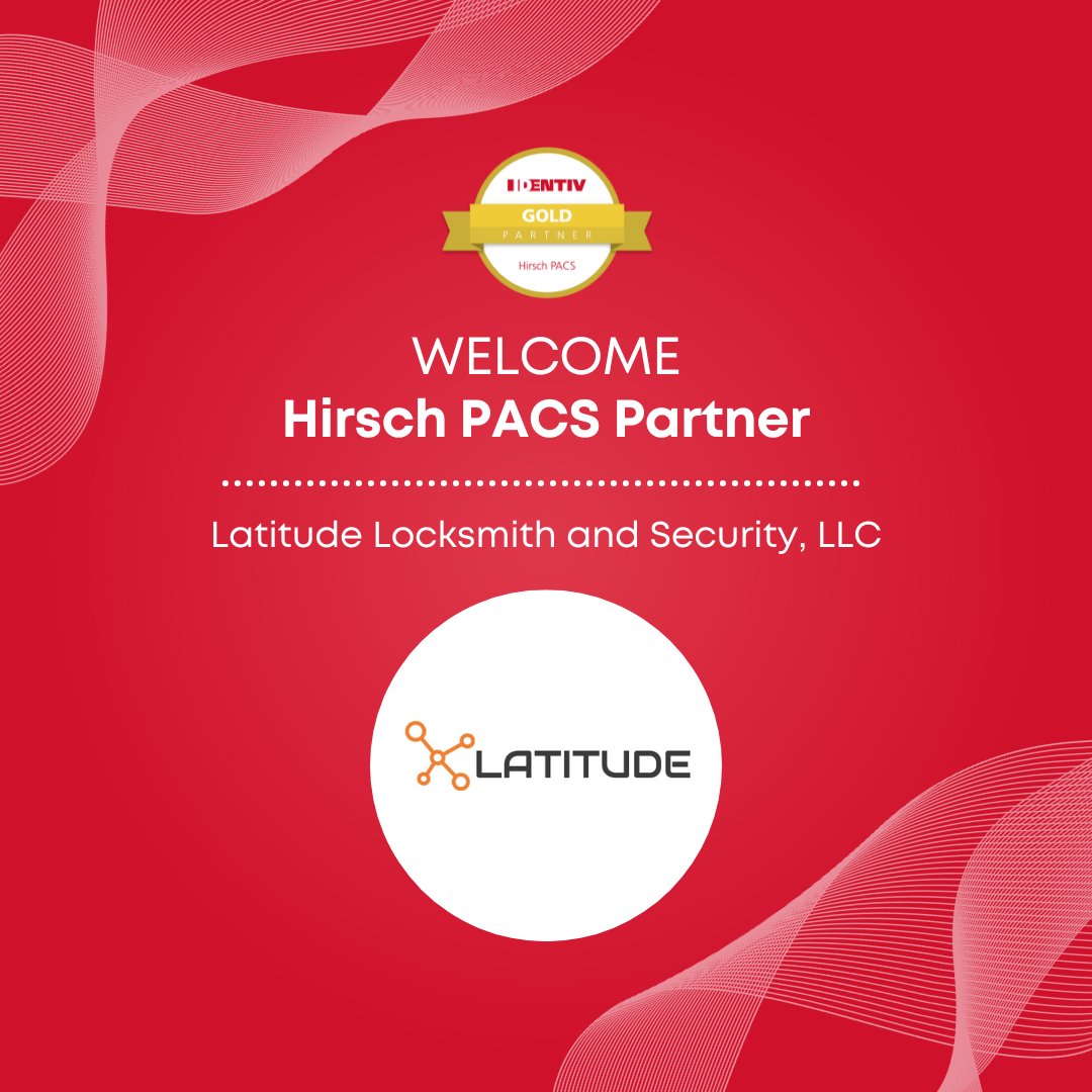 identivinc's tweet image. Welcome to our NEW Gold Hirsch PACS Partner, Latitude Locksmith and Security, LLC 👋

Latitude provides 24-hour expert locksmiths and #SecurityTechnicians in Miami, Florida!

Learn more about our partner programs: ow.ly/JQKL50PQ1ju

#accesscontrol #security