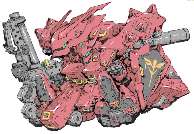 #サザビー集まれ MSN-04FA SAZABI "Knight in Gale" 