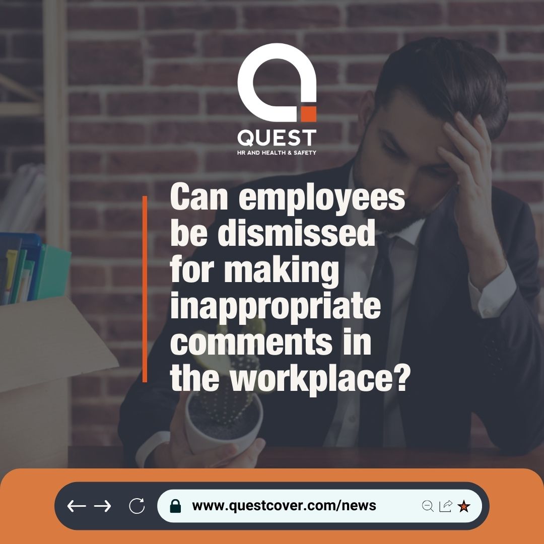 questcover's tweet image. 🤷‍♂️ One comment, one dismissal - was it fair? 🤔 Get the inside scoop on a recent case that challenges workplace norms. Find out how the employer's decision unfolded and discover other options they could have taken 📝🙌 #EmploymentLaw #HRInsights #WorkplaceConduct #HR