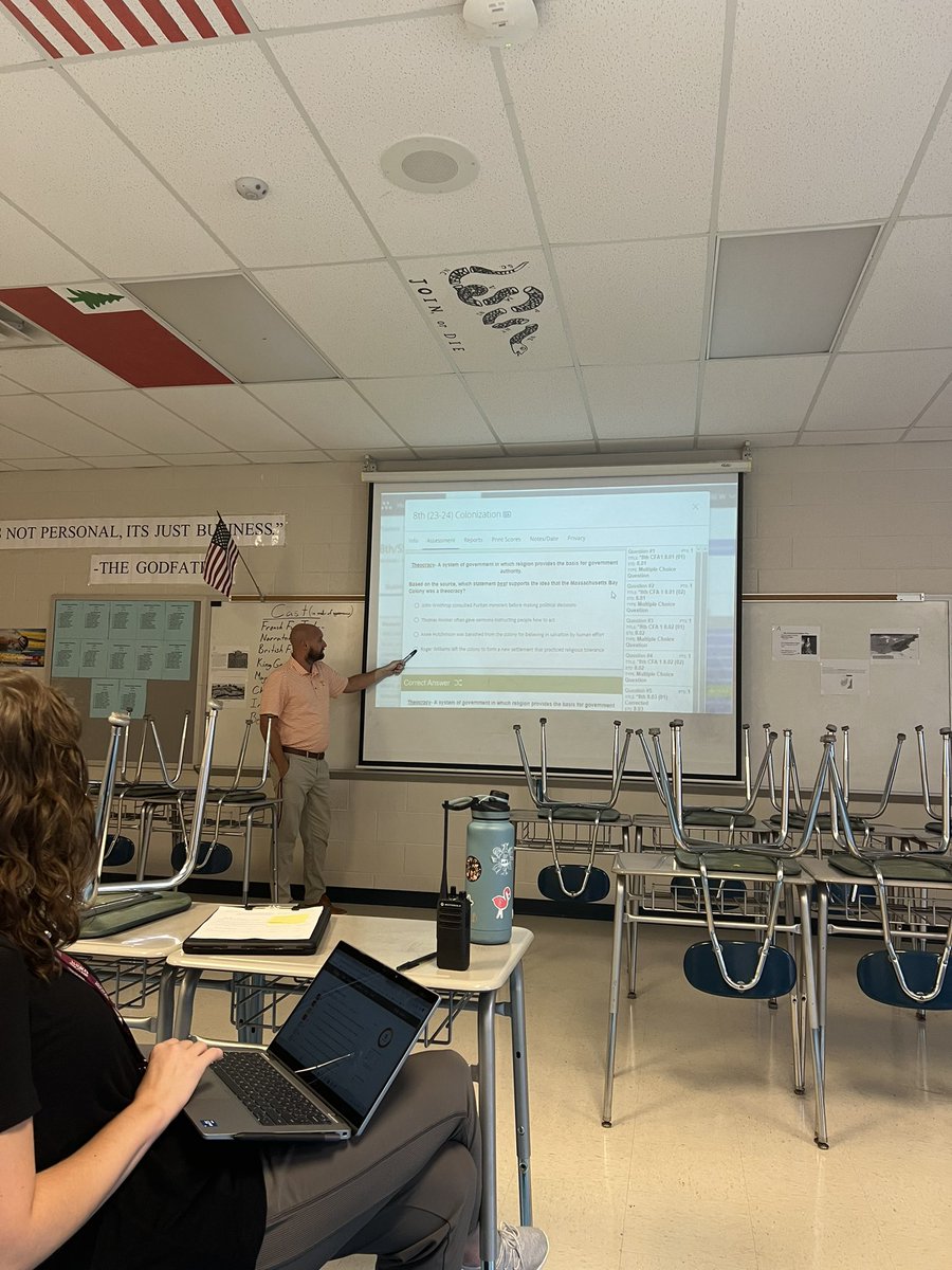 S/O to Coach Brewer and the entire 8th grade SS PLC for being ready to dive into date this morning #ofamily <a href="/OMS_Chargers/">Oakland Middle School</a>