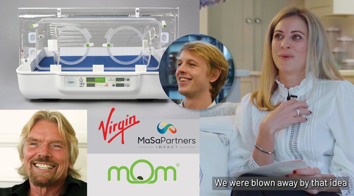 "What makes a start-up stand out for investment?" <a href="/Virgin/">Virgin</a>'s <a href="/HollyBranson/">Holly Branson</a> answers with ref. to <a href="/momincubators/">mOm Incubators</a>, their first impact investment in 2016.
✨ MaSa was thrilled to lead mOm’s seed round, and  honored to serve on the board since inception. 
virgin.com/branson-family…