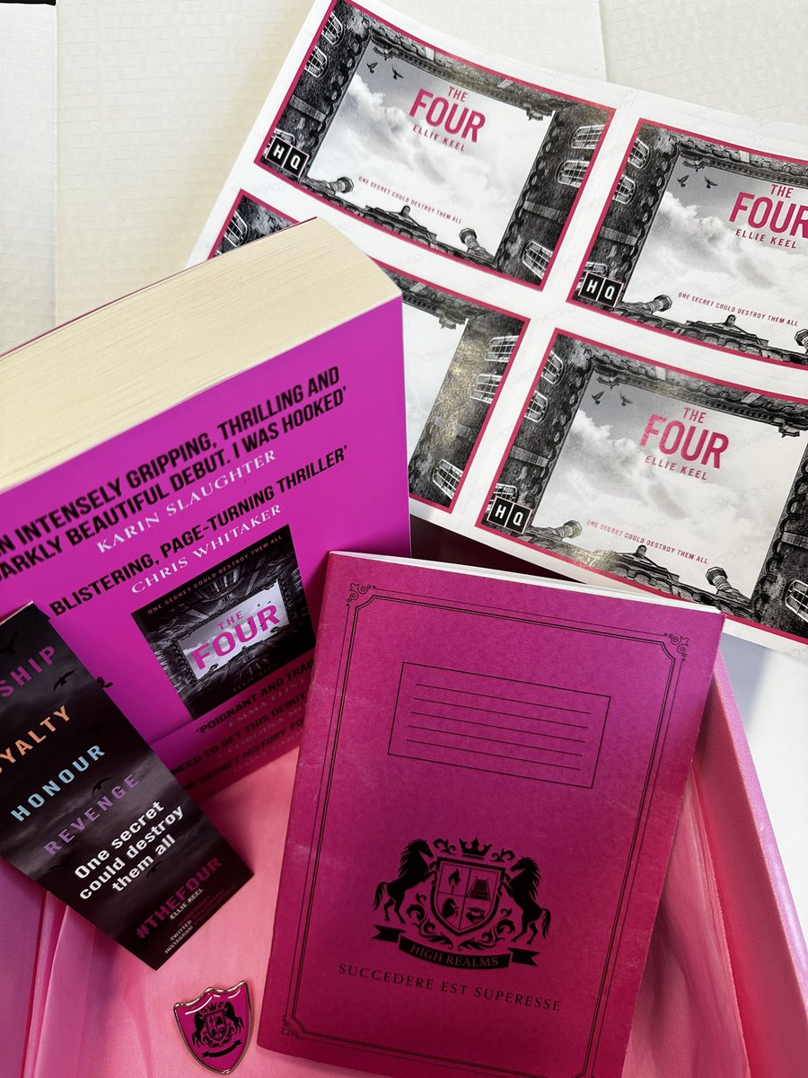 Intensely excited to be sending out this blisteringly dark debut - #TheFour by <a href="/elliekeel1/">Ellie Keel</a> 🖤 Press reviewers, keep an eye out for your exclusive proof packages 👀  

Out April 2024, High Realms and its students will stay with you long after finishing the novel <a href="/HQstories/">HQ Stories</a>