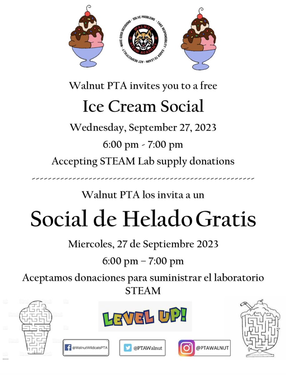 Walnut STEAM Academy PTA tweet media