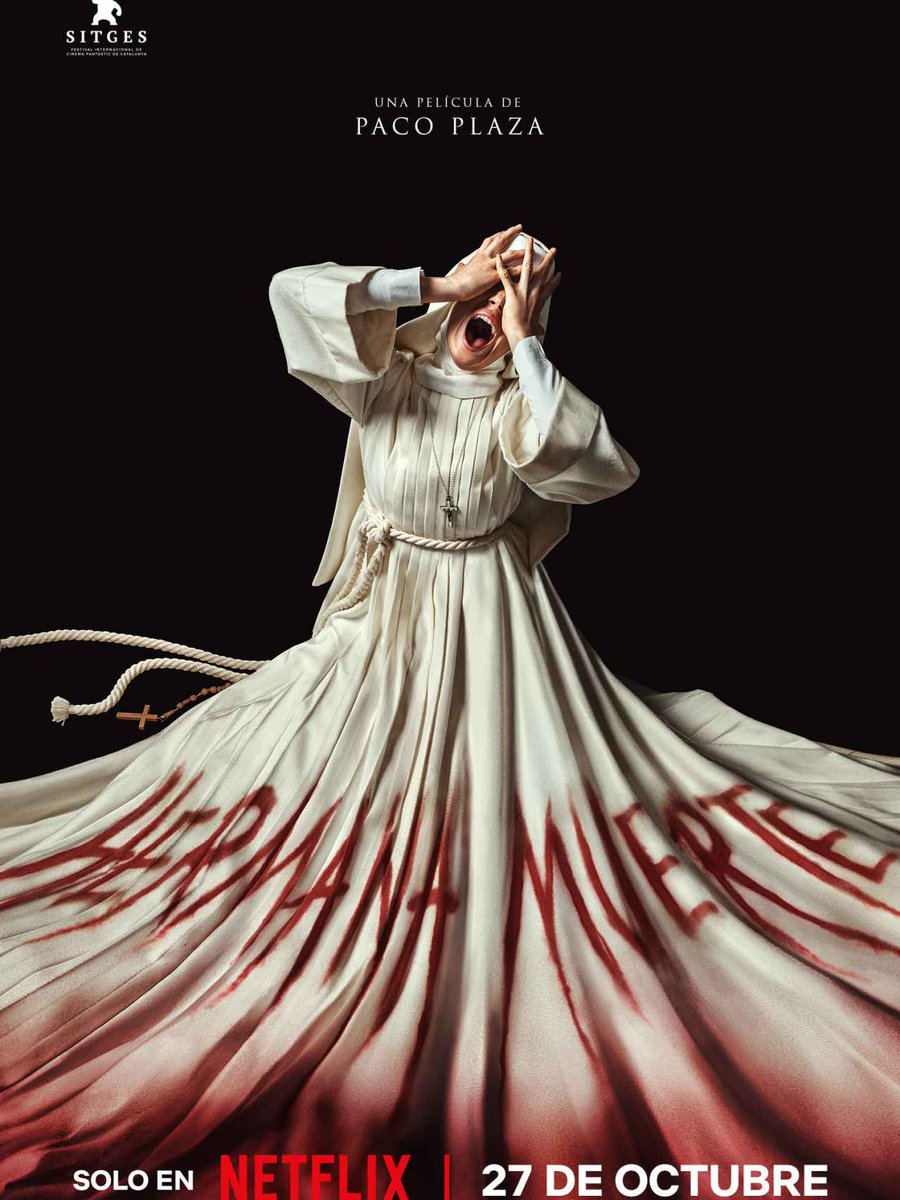levmauc's tweet photo. Hilo de estrenos de terror en plataformas para HALLOWEEN:

- Pesadillas (Disney+)
- Boogeyman (D)
- Appendage (D)
- 30 Monedas 2 (HBO)
- The Fall of the House of Usher (Netflix)
- The Conference (N)
- Devil on Trial (N)
- Bodies (N)
- Hermana muerte (N)
- Skinamarink (Filmin) https://t.co/UVmVeEClrK