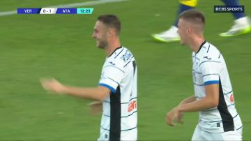 Silky build-up play. Perfect finish from Teun Koopmeiners. 👏Stream Verona-Atalanta for FREE on CBS Sports Golazo Network available on the @CBSSports App and @PlutoTV. 📲
