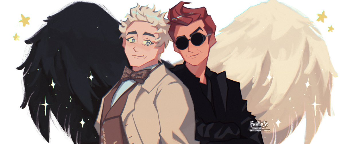 stars in their wings ✨
#GoodOmens