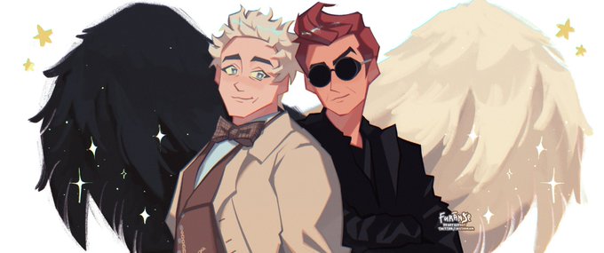 「GoodOmens」のTwitter画像/イラスト(新着))