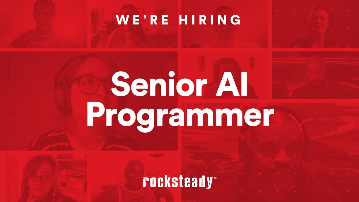 Jobs @ Rocksteady tweet media