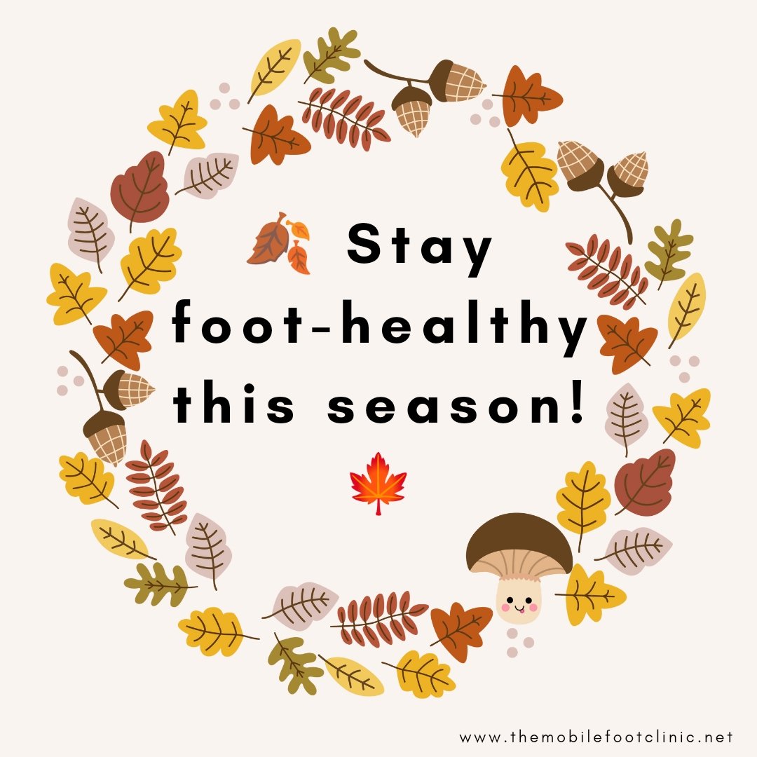 🍂❄️ Stay Foot-Healthy this Season! ❄️🍂

As the leaves fall and the temperature drops, it's essential to give your feet the care they deserve. Here are some Autumn/Winter foot care tips:

Read on facebook.com/10006346993363…   👣

#sunderland #podiatrist #chiropodist