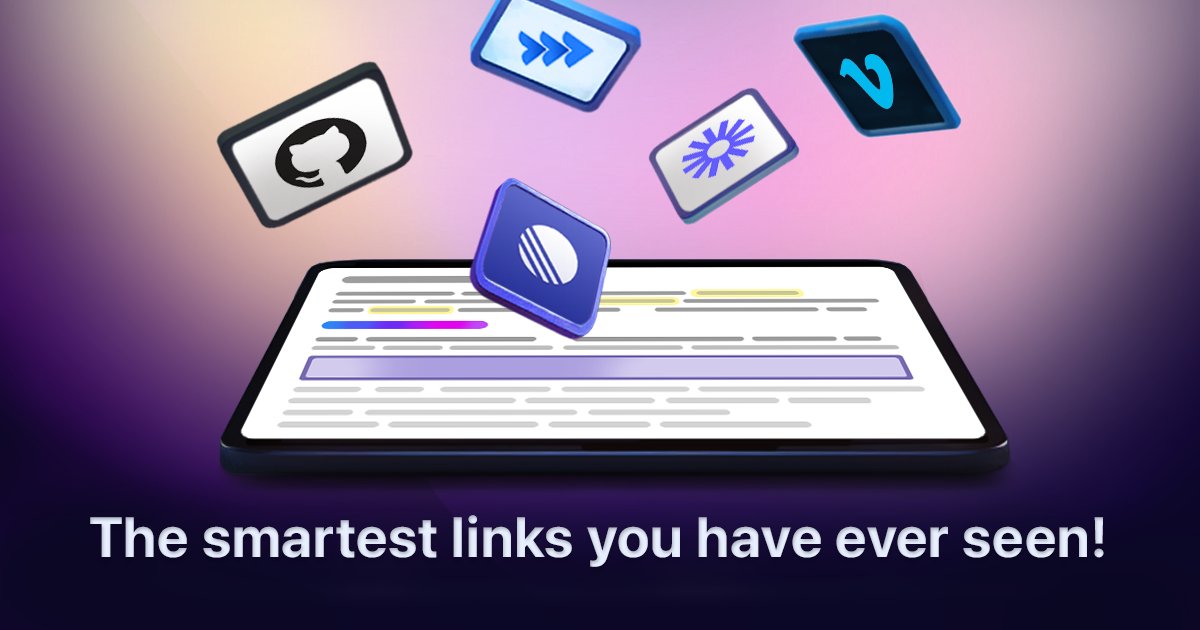 Smart links, SSO, AI doc creator 🚀

🔗Introducing smart links - Linear, Jira, Github, Vimeo, and Loom are here - Let us know what would you like to see next!
🔒SSO support
🤖 AI Document Generator

More in our update 👇
craft.me/s/oEu8IMEgBDo6…
