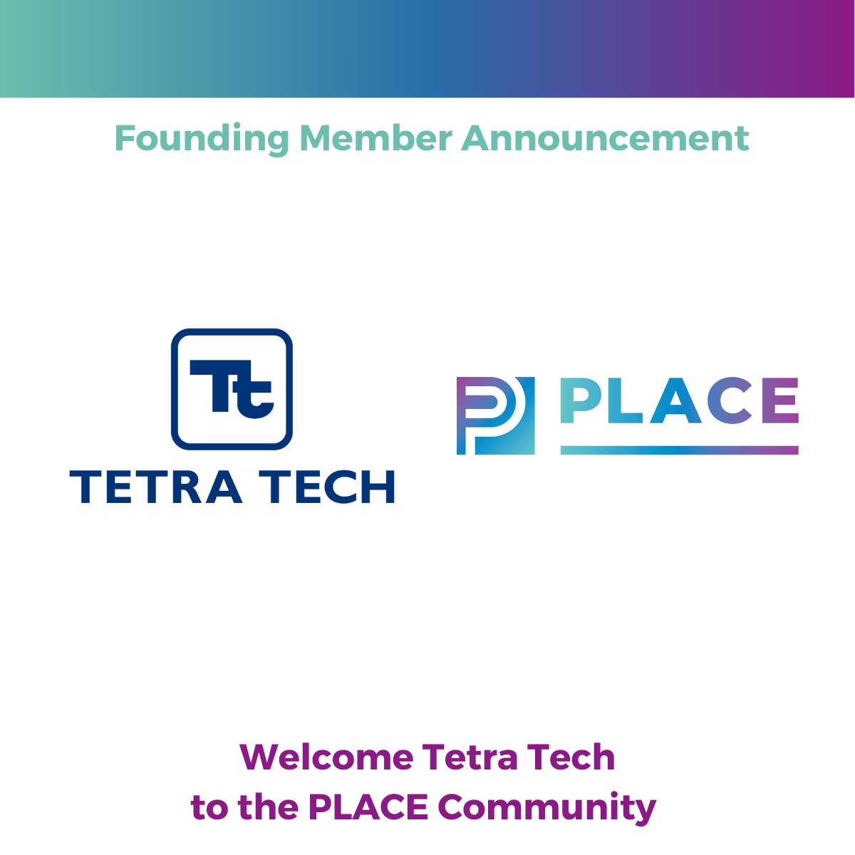 Since 1966, @TetraTechIntDev has led with science and provided its clients w/ innovative technical solutions. As part of the #PLACECommunity Tetra Tech can utilize #PLACEData for clear solutions to complex problems in H20, the environment, land tenure, &amp; more. Welcome, Tetra Tech