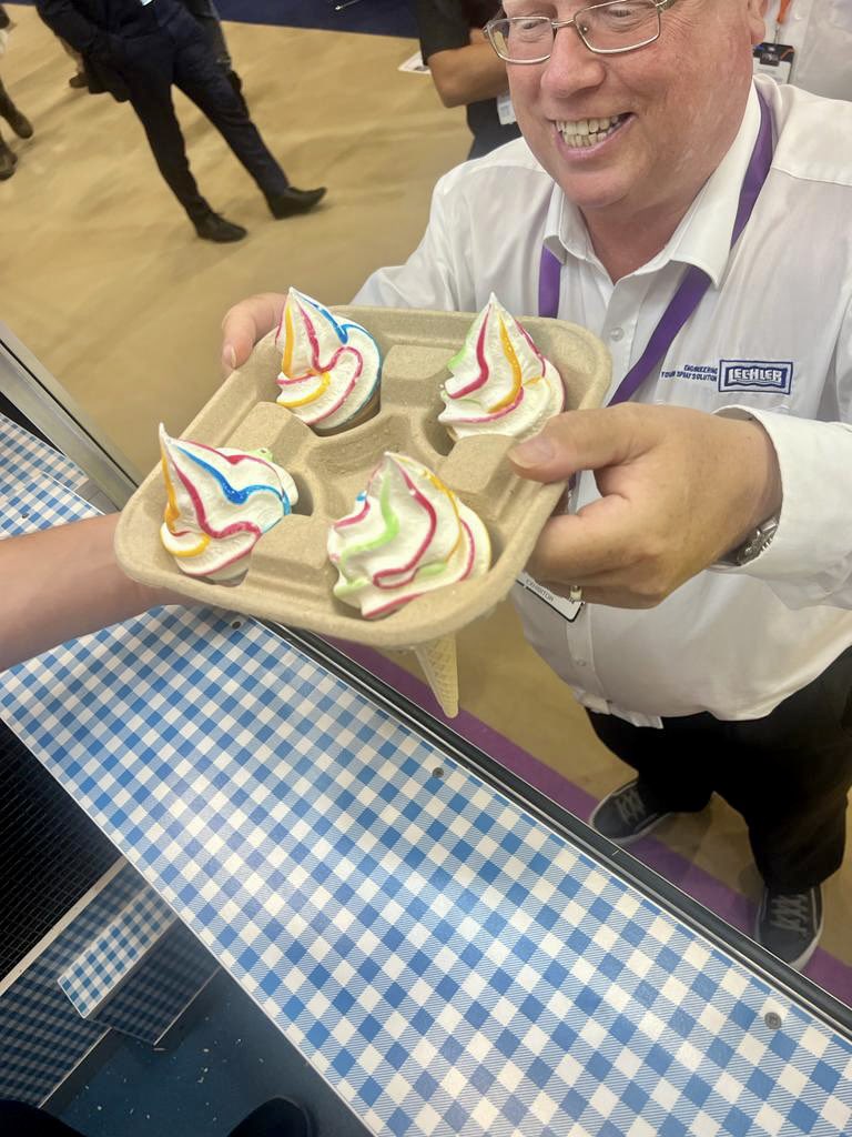 Day 2 at NEC serving complementary 🍦on behalf of @ppmaltd