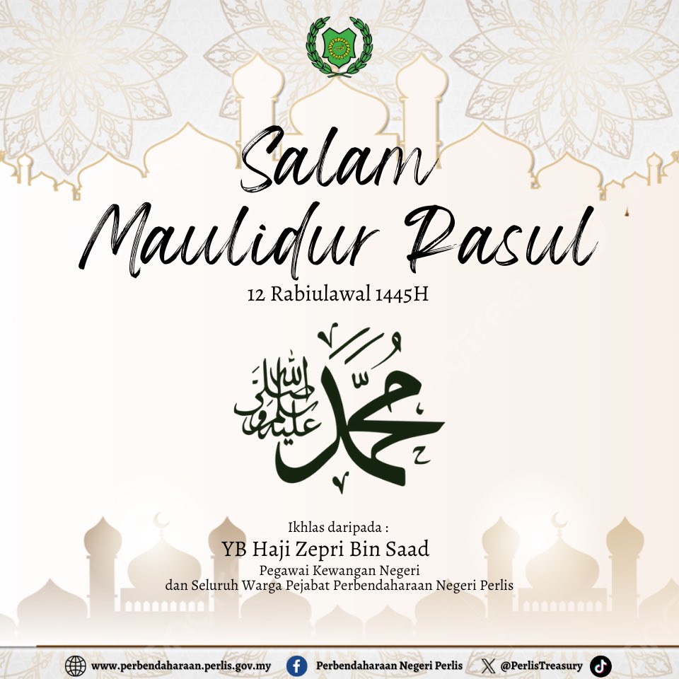 Perbendaharaan Negeri Perlis (@perlistreasury) on Twitter photo 