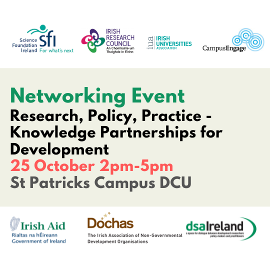 DSAIreland (@irelanddsa) on Twitter photo 💡Register now! pre-conference networking event -Knowledge Partnerships for #Development with <a href="/Irish_Aid/">Irish Aid</a> <a href="/Dochasnetwork/">Dóchas</a> NGOs, @scienceirel <a href="/IrishResearch/">We are now Research Ireland</a> <a href="/IUAofficial/">Irish Universities Assoc.</a> & @campus_engage dsaireland.org/updates/events… #Research #Policy #Practice 💡Register now! pre-conference networking event -Knowledge Partnerships for #Development with <a href="/Irish_Aid/">Irish Aid</a> <a href="/Dochasnetwork/">Dóchas</a> NGOs, @scienceirel <a href="/IrishResearch/">We are now Research Ireland</a> <a href="/IUAofficial/">Irish Universities Assoc.</a> & @campus_engage dsaireland.org/updates/events… #Research #Policy #Practice