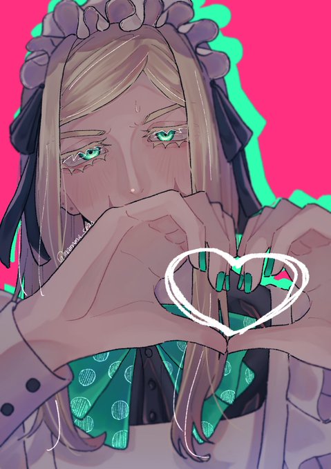 「green nails heart」 illustration images(Latest)