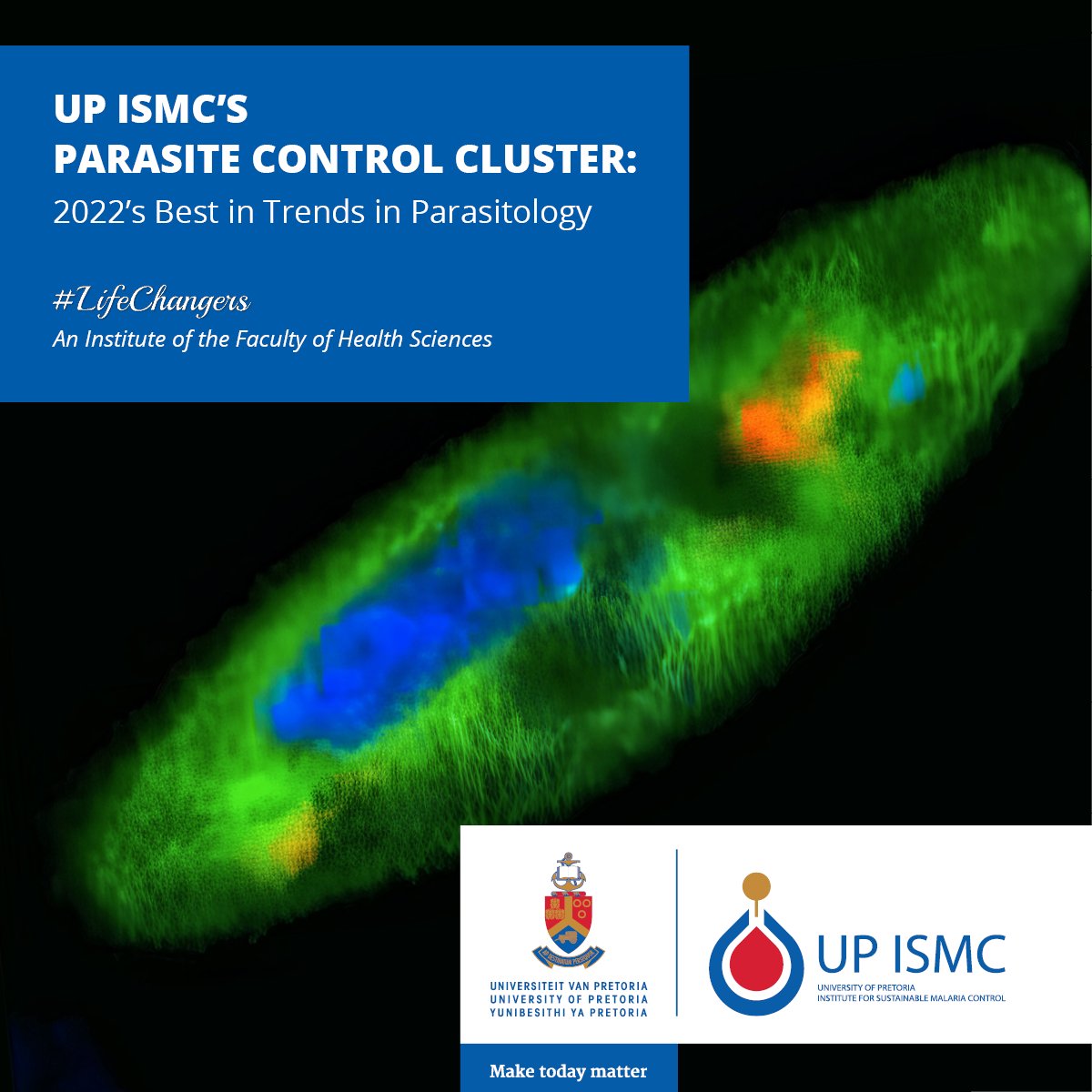 UPEndMalaria's tweet photo. Best of 2022: Trends in Parasitology🦠
Our expert Prof Birkholtz and collaborators have a paper on 'Malaria Elimination Strategies' featured in this collection: https://t.co/cSy52SNKCk
#malaria #transmissionblocking #upismc #lifechangers #ParasitologyResearch #MalariaElimination https://t.co/HAl6eizNID