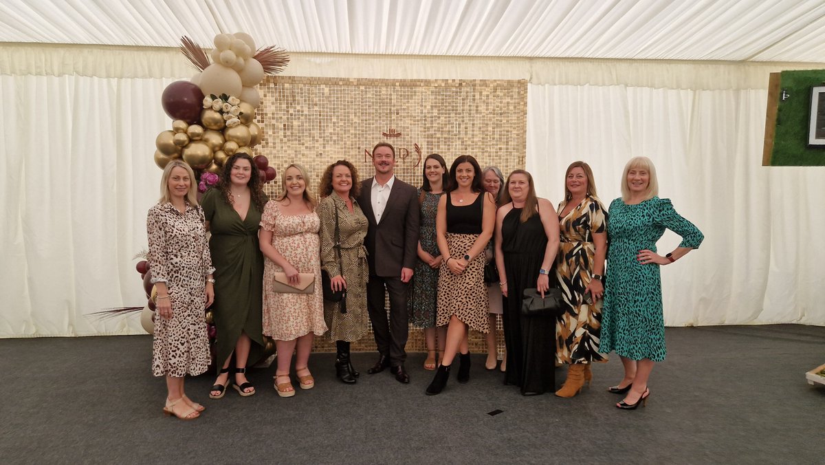 Fabulous day out for the team at North East Ladies Day! 
Meeting the lovely <a href="/russellthevoice/">Russell Watson</a> !! 
#NELD2023