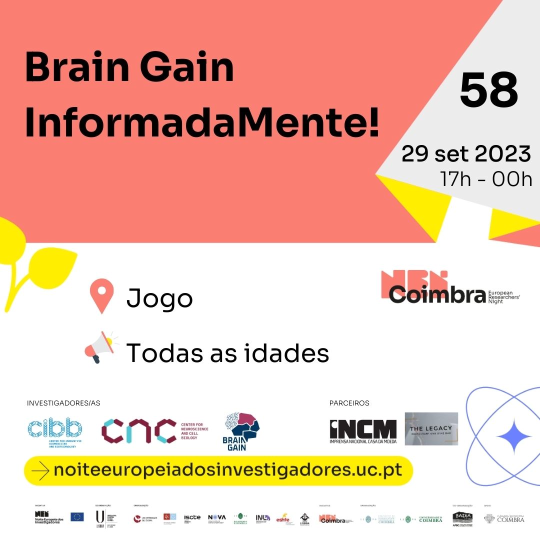 Brain Gain - À Descoberta das Neurociências tweet media