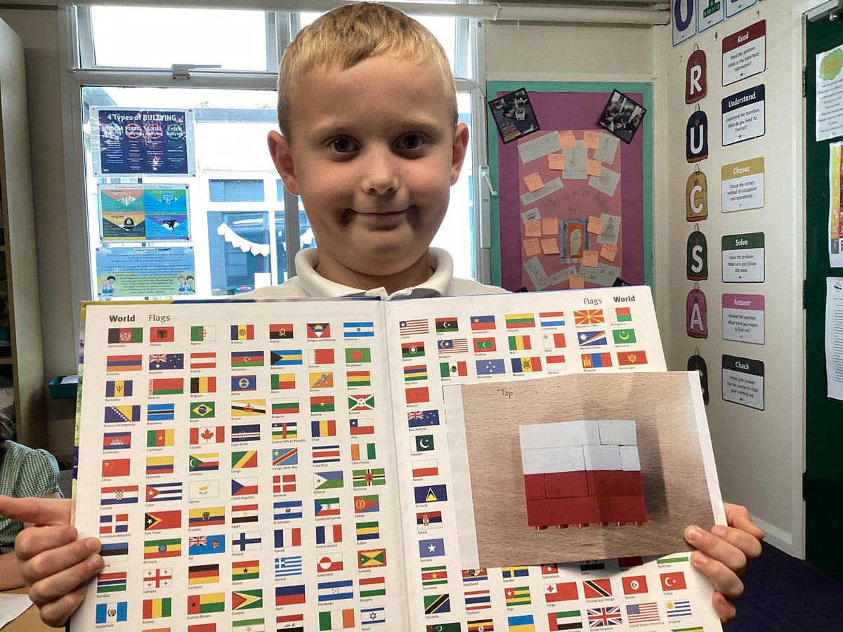 BaderPrimary's tweet photo. Y4R found their flag of Poland in the atlas and discussed the language that they speak. #EuropeanDayofLanguages #BaderGeography ๐ต๐ฑ #RRSarticle7 https://t.co/XSxMM8srVZ