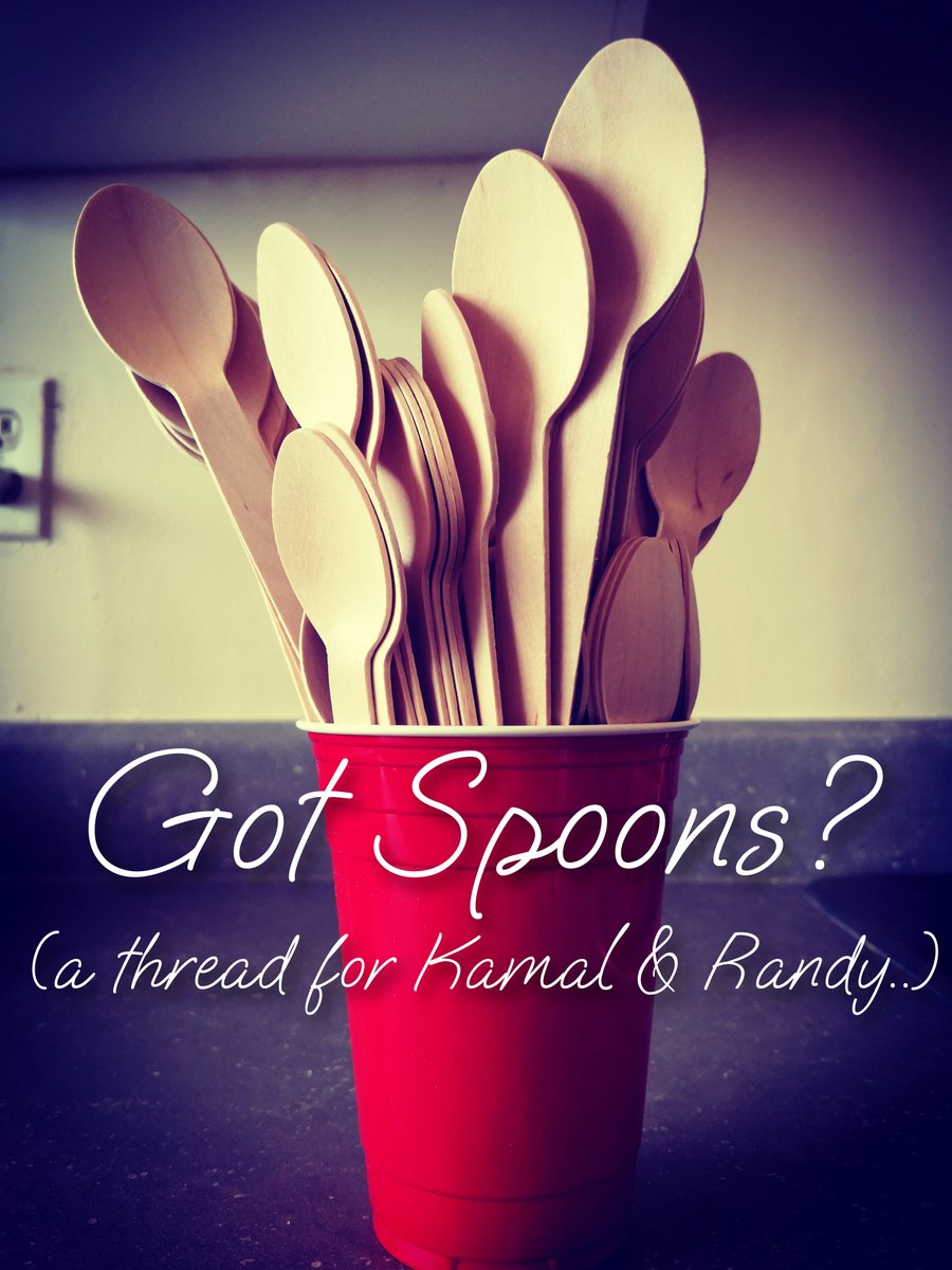 The280Times's tweet photo. Got Spoons ?
A Thread for @KamalKheraLib, @R_Boissonnault and every #Disabled Canadian waiting for the #CanadaDisabilityBenefit and hoping for #DERB 1/ https://t.co/hd2S8asiPk