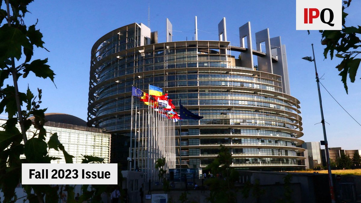 OUT NOW Toward a Wider and Deeper EU w/ @NathalieTocci @AnnaLuehrmann @adam_alec @MilanN_inBerlin @JohnOBrennan2 @KingaBrudzinska @NTzifakis @RoderickParkes @HoffHenning @JosephdeWeck @noah_gordon_ @DanHelmeci @rebeccawire @Jacobmardell1 et al. ip-quarterly.com/en/fall-2023-i…