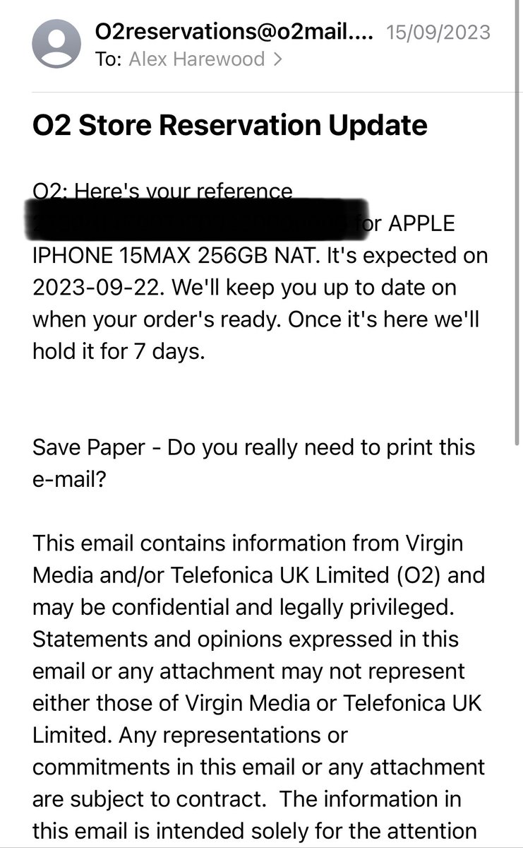 thatmessybitch's tweet photo. @O2 Hi that wasn't what was given at all - please see attached what I actually got, there was no up to date, just the expected date. Understand the unexpected delays but nobody seems able to answer when reasonably I could expect it given it was ordered at 13:02 that day https://t.co/28Of6xNPYU