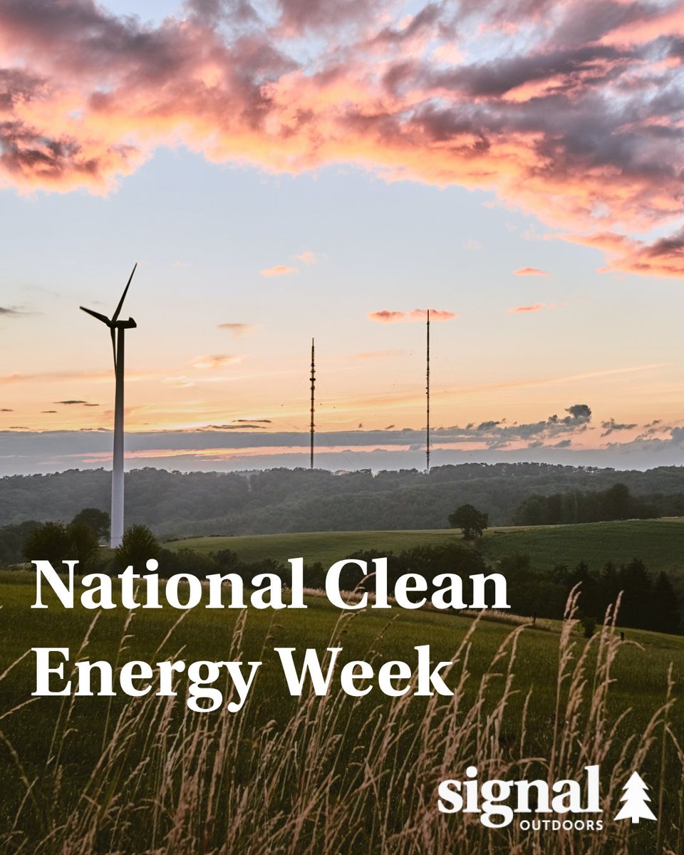 Deploying renewable energy is essential to building a brighter future. We are proud to partner with organizations leading this transformation and protecting our outdoor spaces. #NCEW23