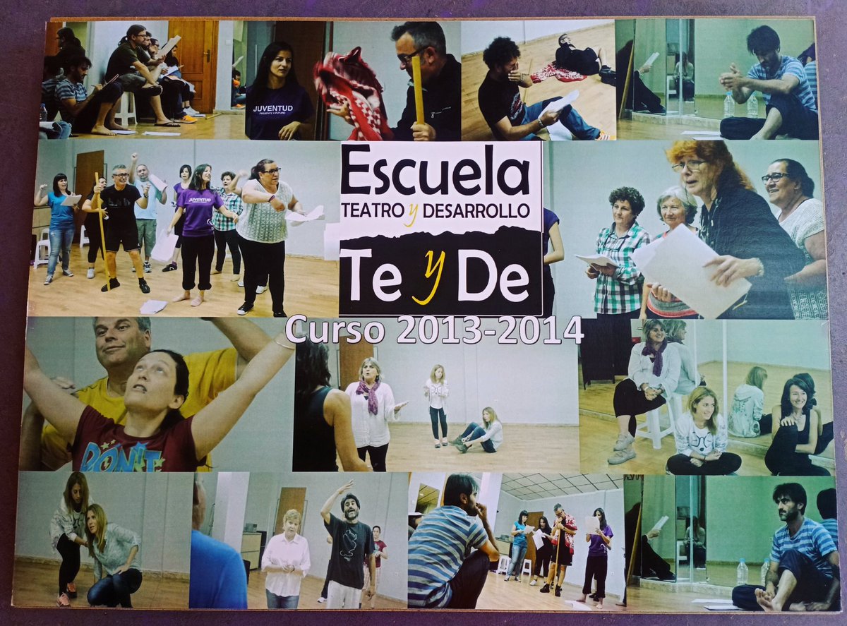 #10añosEscuelaTeatroTeyDe
Se cumplen 10 años que nos iniciamos en la formación teatral como Escuela. 
En el curso 13/14, se representaron:
✔️"Asamblea de mujeres" Aristófanes 
✔️"El Velatorio" #comedia corta de creación colectiva
✔️ Show #Impro
#Teatro 
#Interpretación 
#Águilas