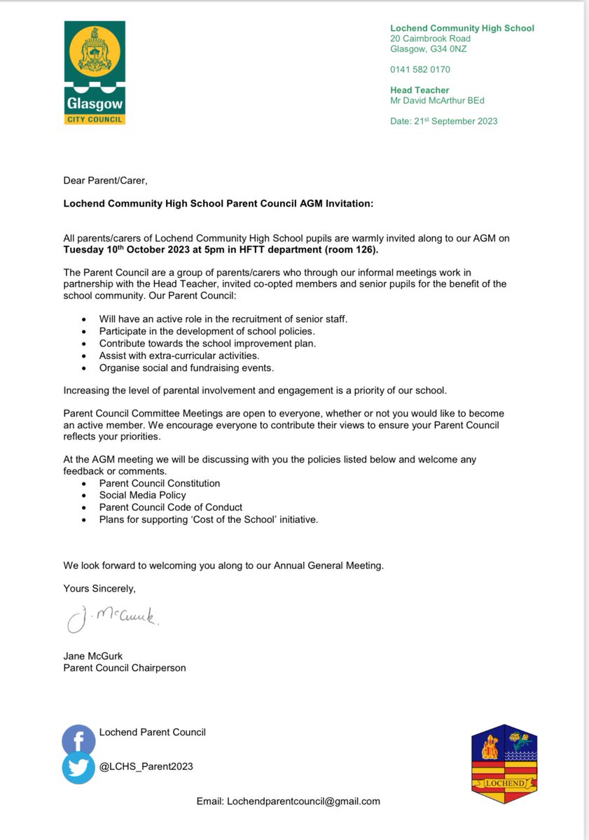 Lochend CHS D&T tweet media