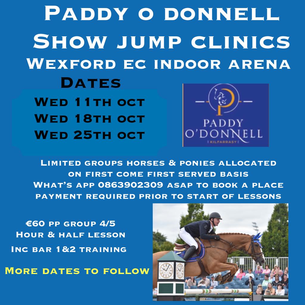 Training days with Paddy O' Donnell