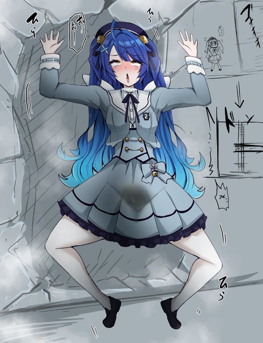 プレストラップに引っかかってペラペラにされちゃったammy...( ◠‿◠ ) 