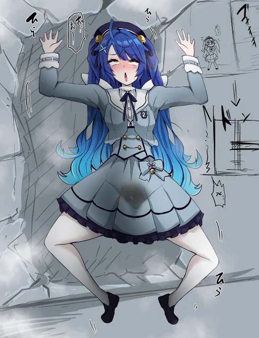 プレストラップに引っかかってペラペラにされちゃったammy...( ◠‿◠ ) 