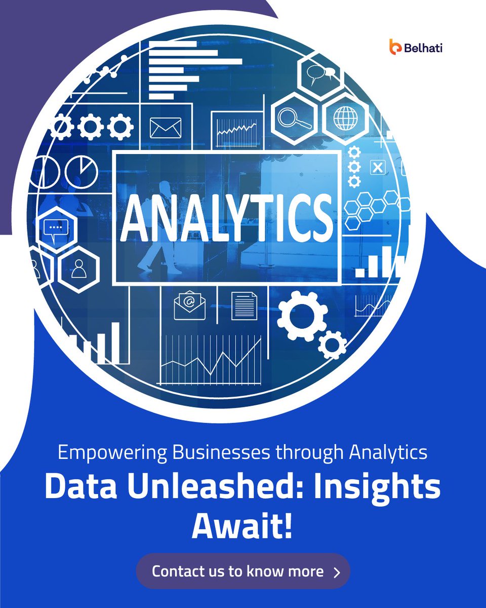 _Belhati's tweet photo. Dive into the World of Data Analytics 🌐📊: Where Numbers Tell Stories, Patterns Reveal Opportunities, and Insights Shape the Future.
#DataAnalytics #DataDriven #BusinessIntelligence #BigData #AnalyticsInsights #DataScience #DataMining #PredictiveAnalytics #DecisionMaking https://t.co/Nqg8NHwPg1
