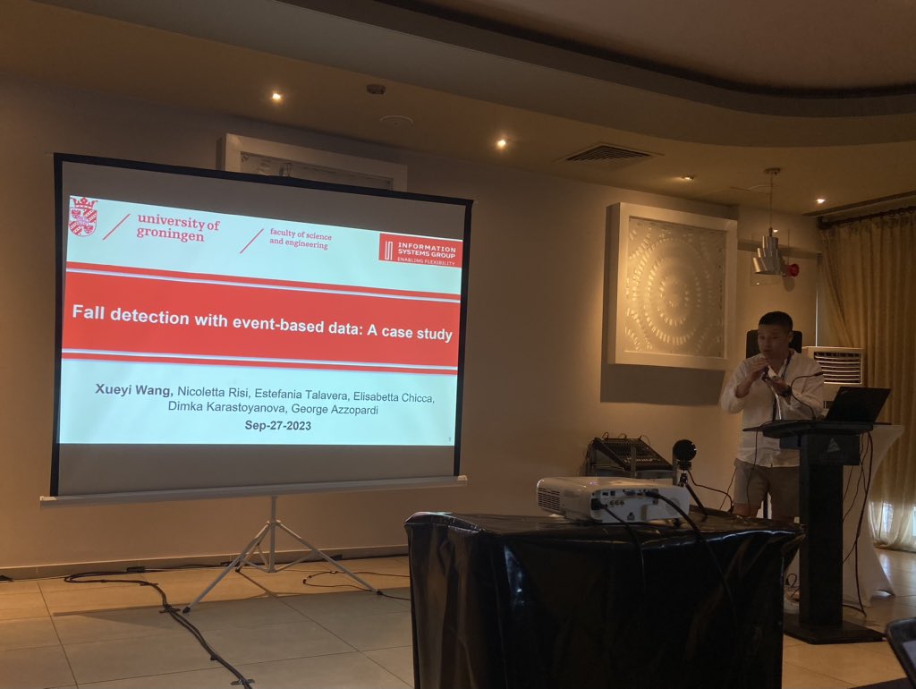 eTalaveraM's tweet image. Currently attending #CAIP2023, that is taking place in the beautiful #Cyprus.  I contributed with a tutorial on #MultimodalLearning and a paper on fall detection from #egocentricvideos in collaboration with @XueyiWang_ @azzopardi_g @dimka_kar and N.Rossi @UTwente @infosys_rug 👩🏻‍💻