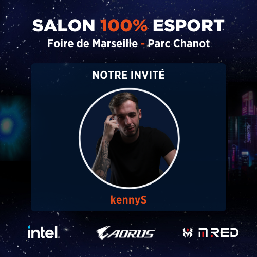 Instinct Gaming.gg (@instinctgam) on Twitter photo À l'occasion du <a href="/Salon100Esport/">100% Esport & Gaming</a> avec <a href="/Centurio_agence/">Agence Centurio</a>, la légende de CSGO <a href="/kennyS_/">kennyS</a> nous fait l'honneur d'être présent sur notre stand le samedi 30/09 🎮
Tentez de le battre et remportez des cadeaux 🎁 À l'occasion du <a href="/Salon100Esport/">100% Esport & Gaming</a> avec <a href="/Centurio_agence/">Agence Centurio</a>, la légende de CSGO <a href="/kennyS_/">kennyS</a> nous fait l'honneur d'être présent sur notre stand le samedi 30/09 🎮
Tentez de le battre et remportez des cadeaux 🎁