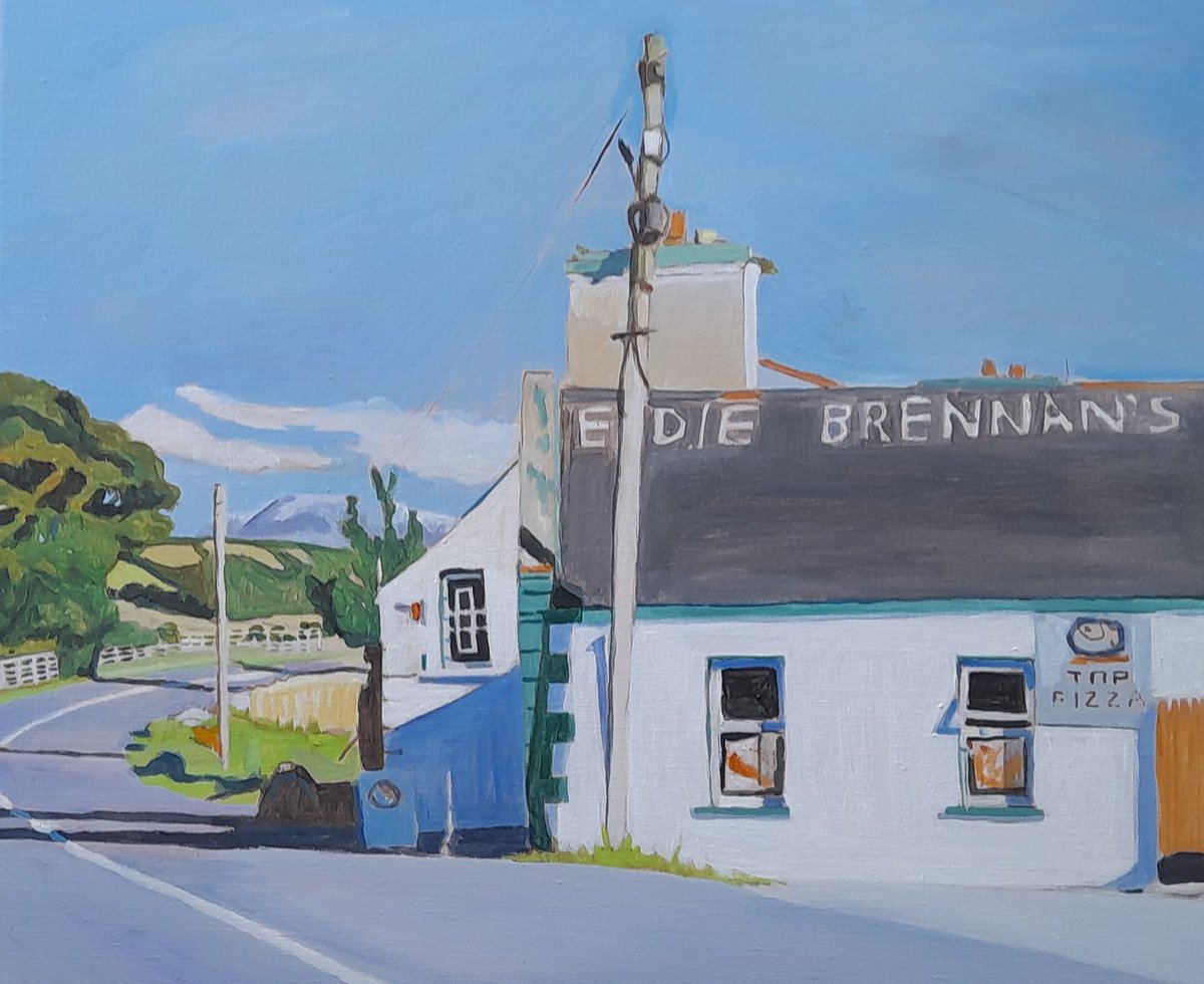 My latest work in progress is 'Eddie Brennan's' #Magheraroarty #donegal #ireland #wildatlanticway #wip