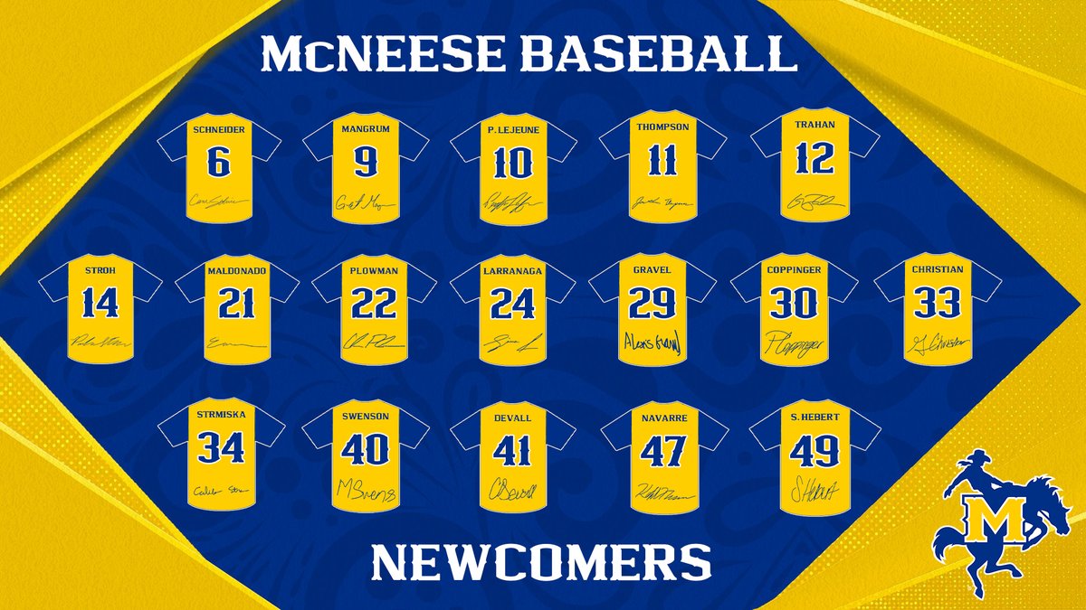 As fall ball officially begins, let's take a look at the 17 newcomers to the 2023-24 squad!

#GeauxPokes | #FERDA