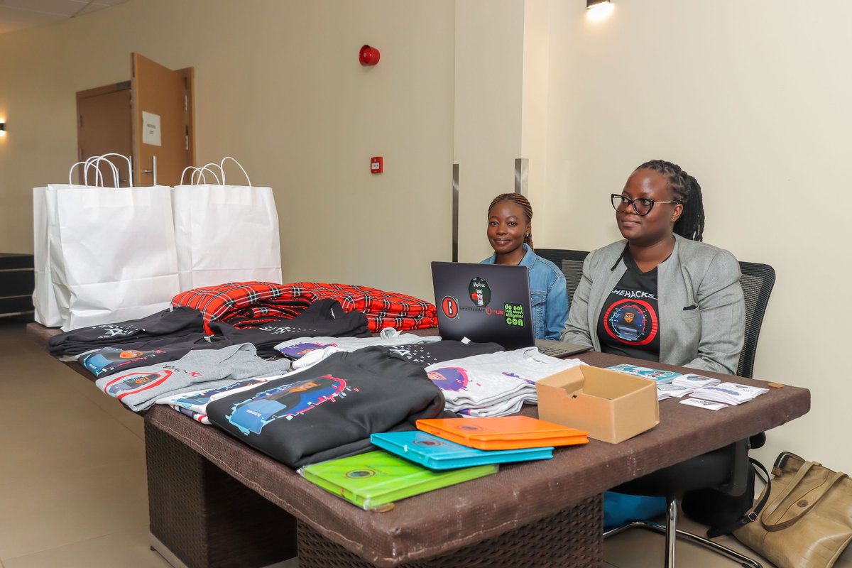 shehacks_ke's tweet photo. PHOTO DUMP!!!  

Let's recap on the SheHacks 2023 Intervarsity CTF. 🧵

@SAFATeamGmbH
@OPCDE
@moringaschool
@ExperienceUSIU
@_ChasingFlags

#Shehacksctf #CTF #CyberSecurity #community https://t.co/e5KCiYQyxQ