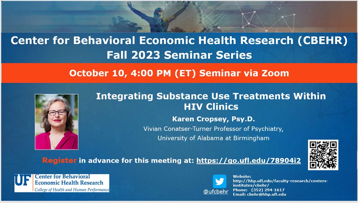 UF Center for Behavioral Economic Health Research tweet media