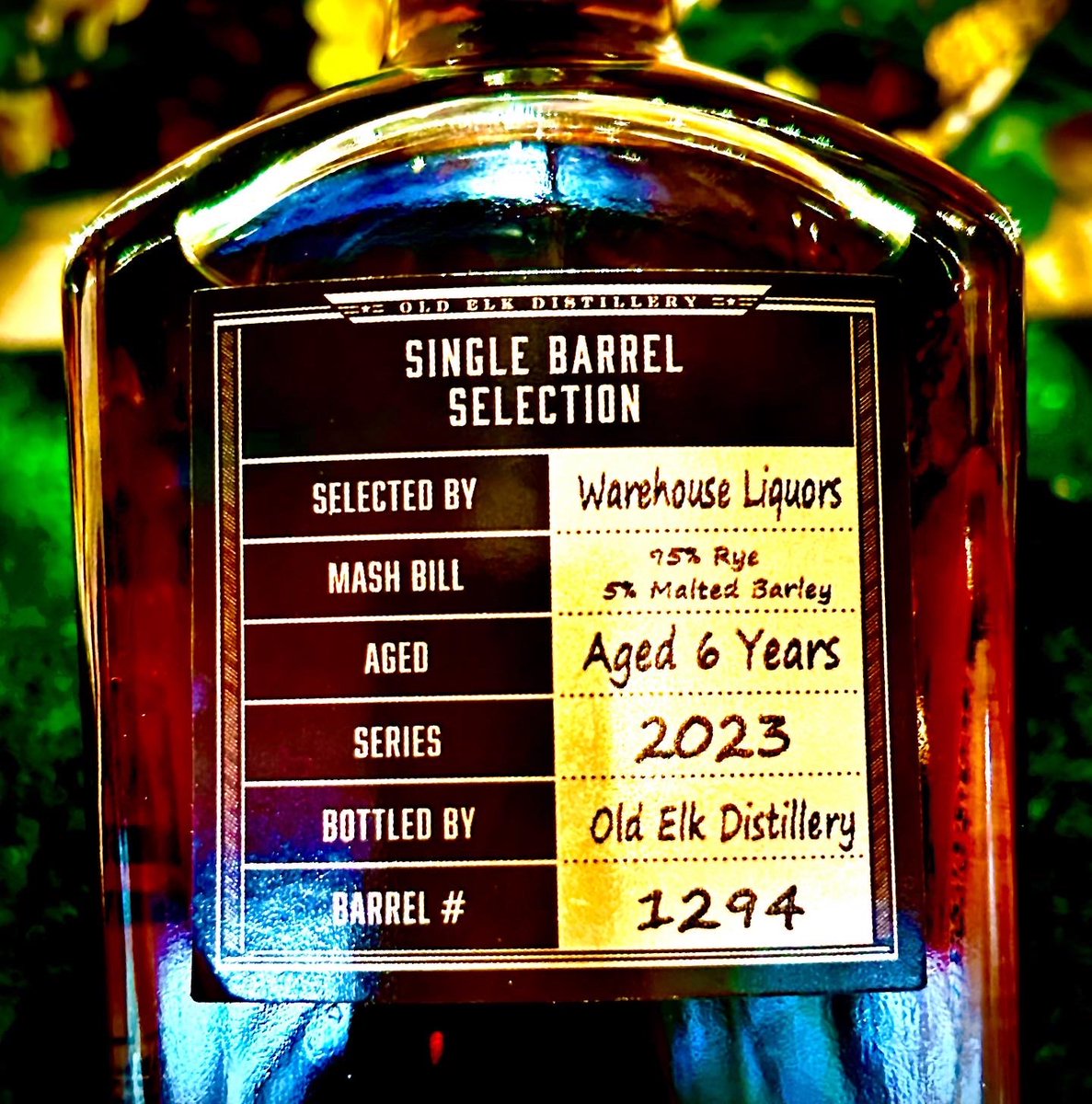 634SWabash's tweet photo. Have a New Old Elk Rye Store Pick that just Arrived! 6 Years and 114.3 Proof. #ryewhiskey https://t.co/JdDAyztF1T