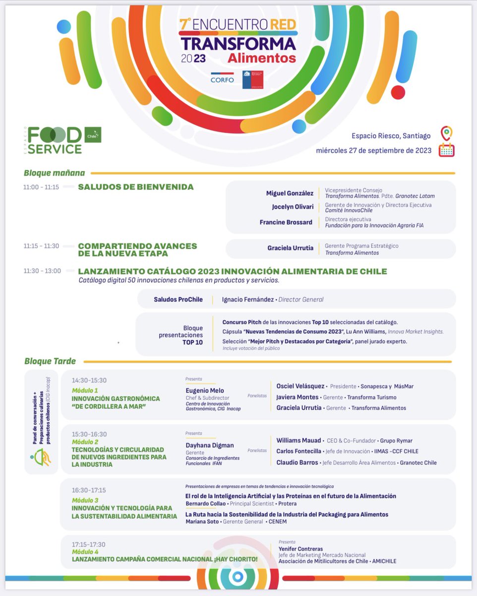 Transforma_Alim's tweet photo. Te esperamos en el 7mo Encuentro de la red #TransformaAlimentos en Espacio Food and Service.
🔴Síguelo vía streaming acá https://t.co/35x4efdLSg https://t.co/5PcAi8zOkb
