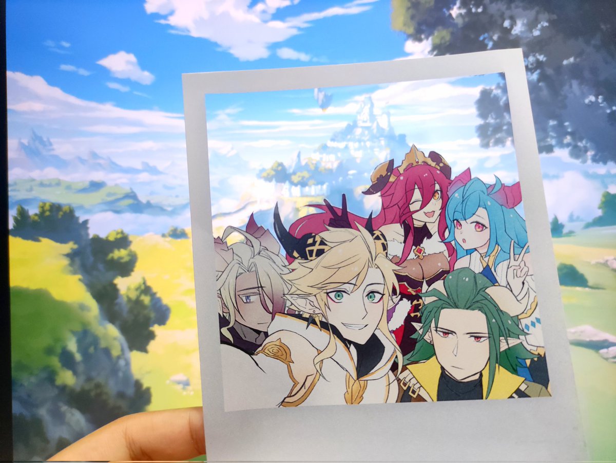 XiaFei97's tweet photo. A little late but Happy Dragalia Anni Day TT!! I miss the game :')!!

#DragaliaLost https://t.co/1ZipY9iYti