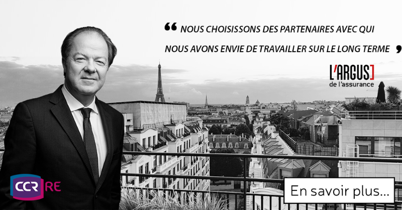 CCR_Re's tweet photo. 👉 Retrouvez la nouvelle interview de Bertrand Labilloy, Directeur Général de CCR Re, dans l'Argus de l'assurance.

🎙️ « Nous choisissons nos partenaires pour travailler sur le long terme » Bertrand Labilloy.

#Interview #Reassurance #Assurance